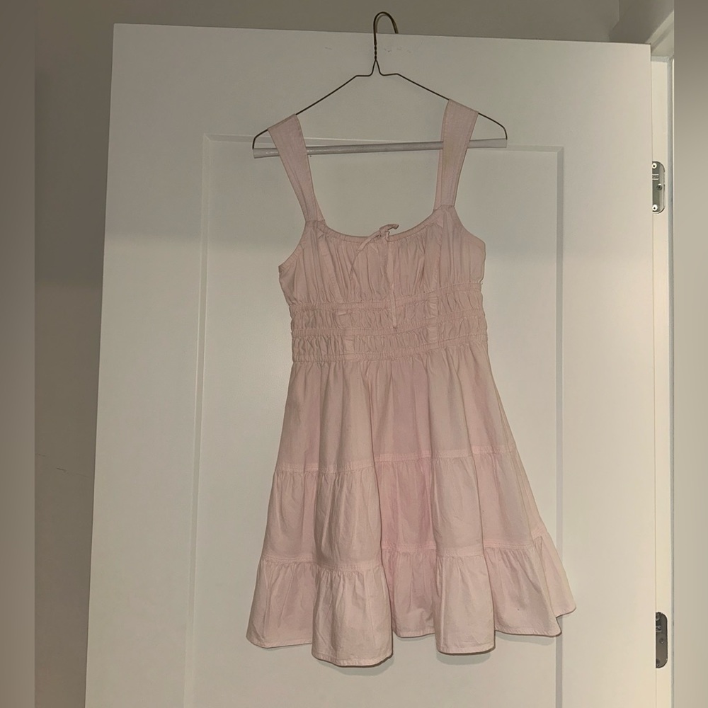Sunday Best Light Pink Mini Dress